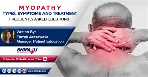 Myopathy: Types, Symptoms and Treatment