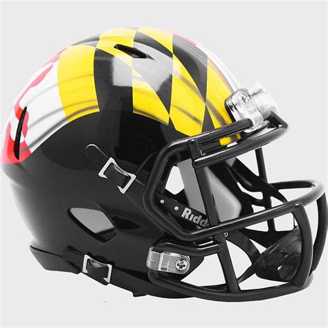 Riddell Ncaa Maryland Terrapins Pride Speed Mini Football Helmet