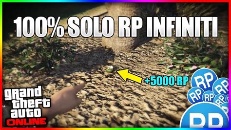 Gta 5 Online NUOVO SOLO Glitch Per RP INFINITI 5000RP OGNI MINUTO