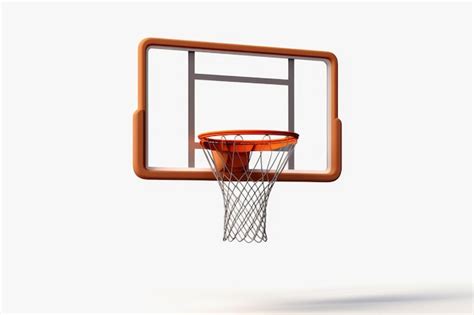 Premium Photo The Cosmic Slam A Basketball Hoops Celestial Offering