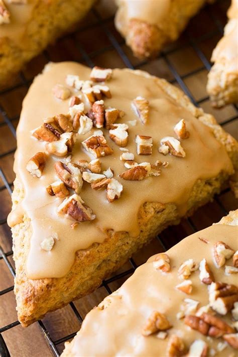 Maple Pecan Scones Recipe Cart