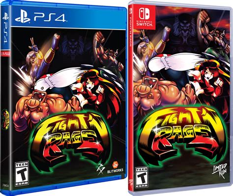 Fight N Rage Standard Edition Physical Retail Release Limited Run Games