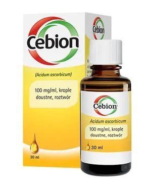 Cebion 100 Mg Ml Krople Doustne 30 Ml Polskimarket Nl