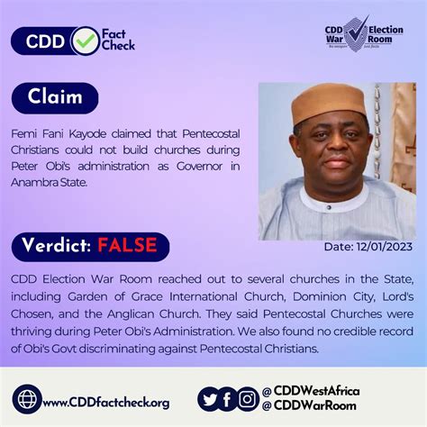 Ibrahim H Abdulkarim On Twitter Rt Cddwestafrica Factcheck Femi