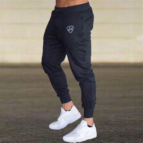 Buy Jogging Pants Men Homme Sport Pants Men Solid