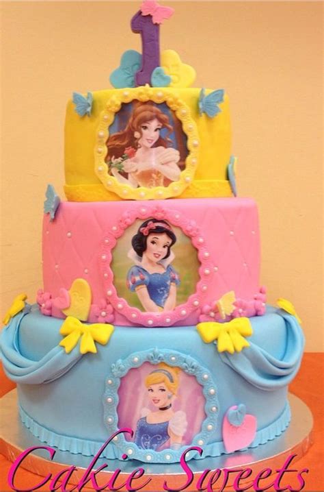 Cakie Sweets Disney Princesses Birthday Cake Check Out Our Other