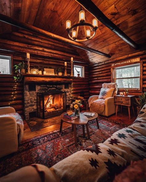 Cozy Cabin In The White Mountains Nh Oc Cabinporn Log Cabin