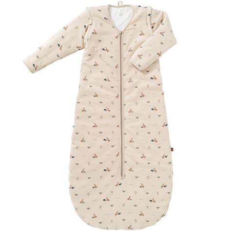 Turbulette hiver en coton bio Lapin Beige 0 6 mois Fresk Dröm