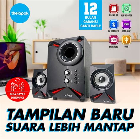 Jual Speaker Bluetooth Aktif Advance M180BT Cleon Portable Audio With