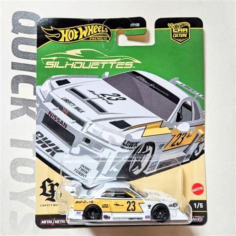 玩具快克 HOT WHEELS 風火輪 汽車文化 收藏 膠胎 LBWK GTR SKYLINE R 閃電塗裝 蝦皮購物