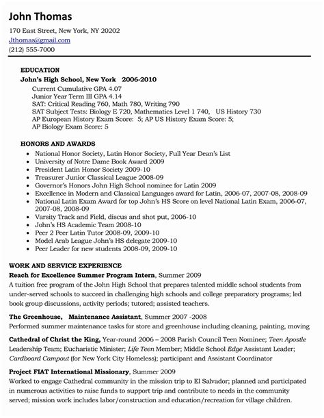 Spectacular Application Letter Sample For Senior High School Student