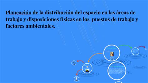 Planeación de la distribución del espacio en las áreas de tr by Alan