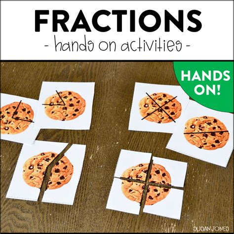 Fractions Hands On Activities Susan Jones Teaching