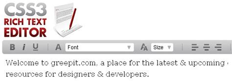 Open Source Css3 Rich Text Editor Jquery Plugin