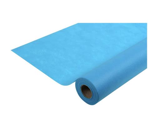 Nappe rouleau de tissu non tissé 1 2 x 6 m bleu Spunbond La Belle