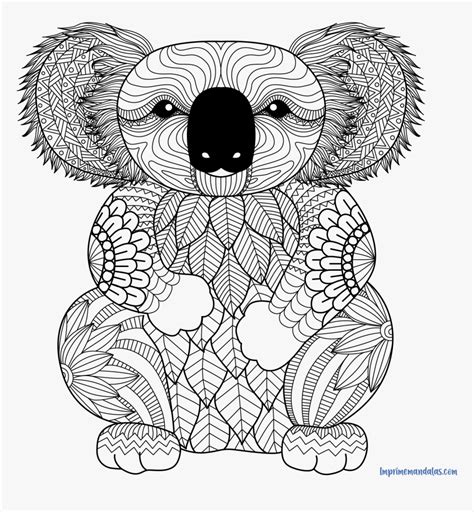 Printable Koala Coloring Pages