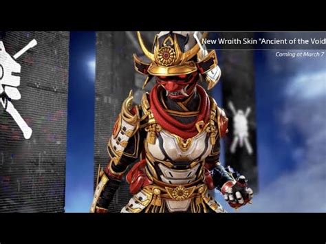 New Wraith Skin Ancient Of The Void Full Showcase Kunai Recolor