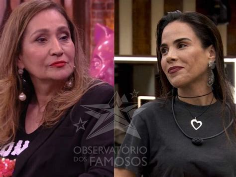 Bbb Sonia Abr O Se Irrita Wanessa Camargo Ap S Barraco Davi