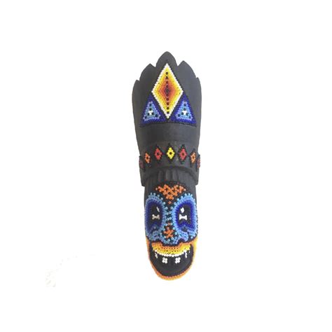 Máscara Ancestral Mediana Con Chaquiras
