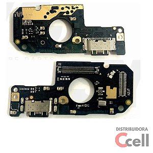 Placa Dock de Carga Microfone Xiaomi Redmi 9A 9C 9i Carga Rápida