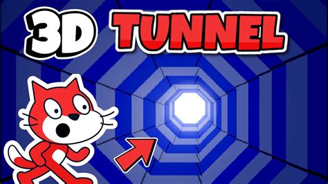 D Tunnel Scratch Tutorial Youtube