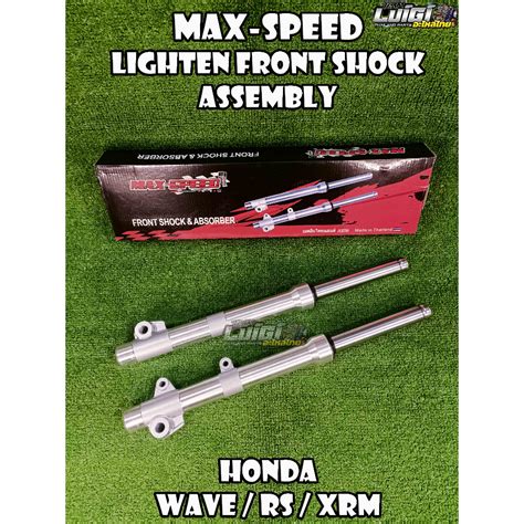 HONDA WAVE RS XRM LIGHTEN FRONT SHOCK ASSEMBLY MAX SPEED V1 MADE