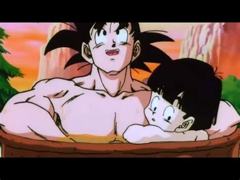 Dragon Ball Z Goku E Gohan Tomando Banho Juntos HD DUBLADO YouTube