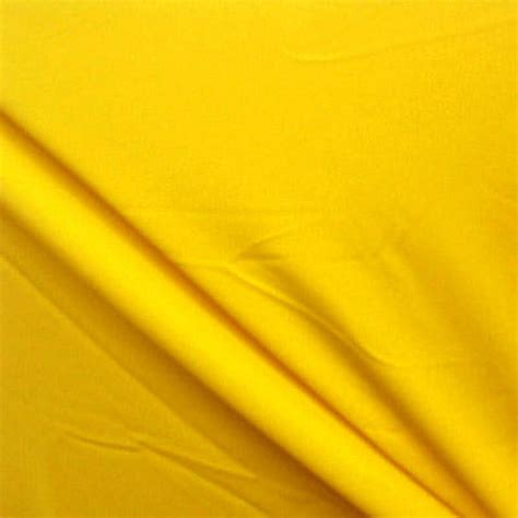 Matte Finish Milliskin Nylon Spandex Fabric Yellow Way Etsy