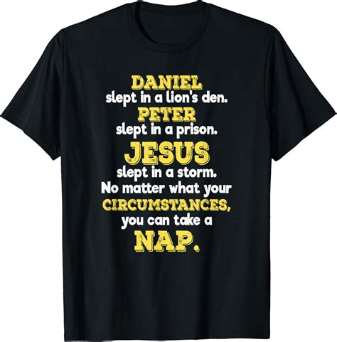 Funny Christian Sayings Biblical Events Gift For Believers T Shirt