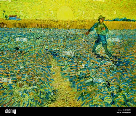 El Sembrador 1888 Vincent Van Gogh 1853 1890 Holanda Holandesa