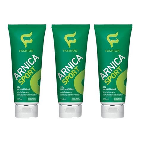 Arnica Sport Gel Massageador Fashion 200g 1 Unidade Shopee Brasil