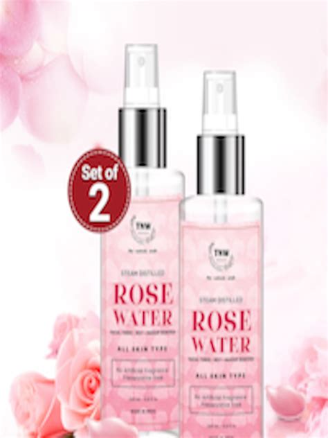 Buy TNW The Natural Wash Set Of 2 Steam Distilled Rose Water 200 Ml