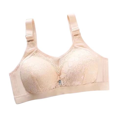 Elainilye Fashion Wireless Bras With Support And Lift Sexy Bra Supportive Bras Nursing Bra