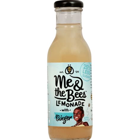 Me And The Bees Lemonade With Ginger 12 Oz Instacart