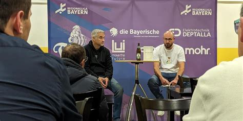 Fu Ball Fc Eintracht Bamberg Fan Talk Mit Trainer Jan Gernlein