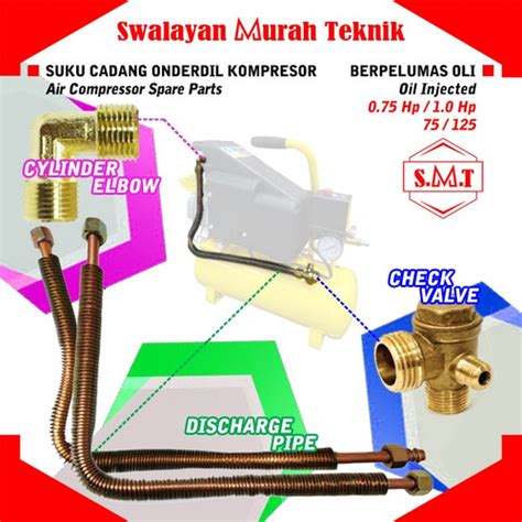 Jual Spare Part Suku Cadang Kompresor Angin Direct Portable Oli Hp