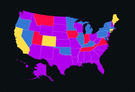 Us State Data Privacy Laws Map And Quick Facts