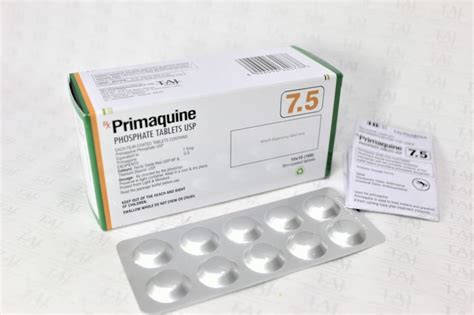 Primaquine Phosphate Tablets Mg Taj Pharmaceuticals