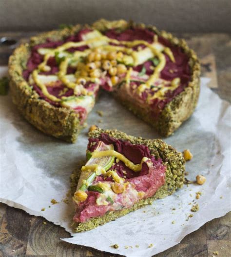 Deep Dish Falafel Pizza Revised Rainbow Nourishments