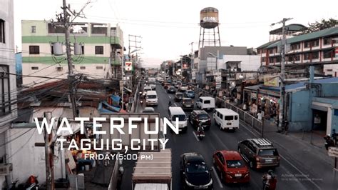 Waterfun Taguig City Walk Tour Fps Youtube