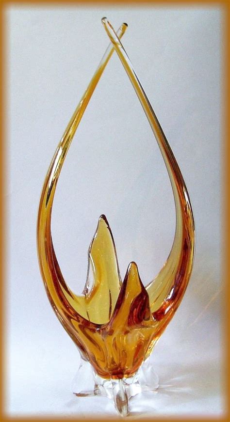 Chalet Lorraine Art Glass Canada Amber Collectors Weekly