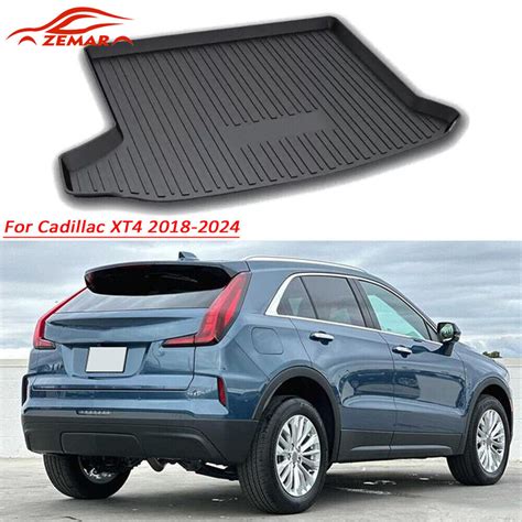 Rear Trunk Cargo Floor Tray Boot Liner Mat Tpo Rubber For Cadillac Xt4 2018 2024 Ebay