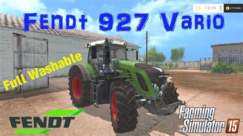 Fendt Vario Full Washable Farming Simulator Youtube