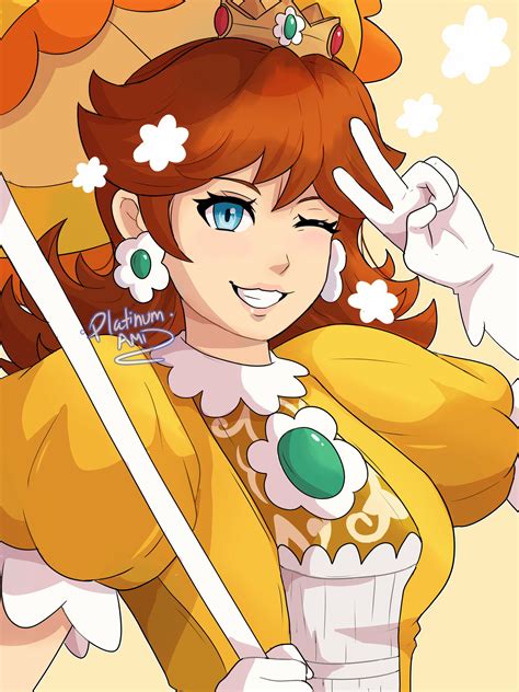 Princess Daisy Super Mario Bros Image By Platinum Ami 4025080