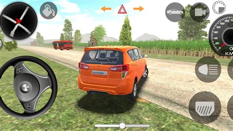 Indian Cars Simulator D Toyota Innova Crysta Driving Kar Game Car