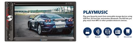 Blaupunkt Napa Pantalla T Ctil Doble Din De Pulgadas Est Reo