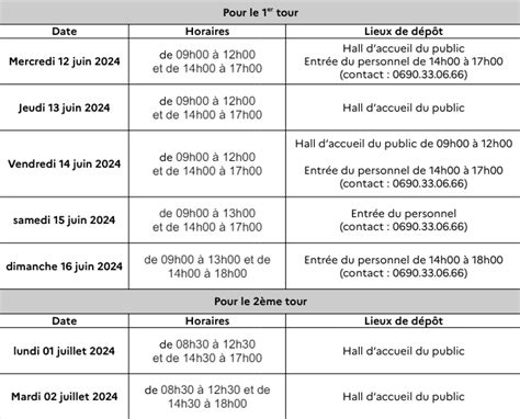 Élections législatives fin du dépôt des candidatures le 16 juin prochain