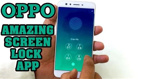 How To Lock Oppo Phone And Apps With Finger Print Or Pattern Lock Youtube