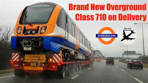 Brand New London Overground Class 710 On Delivery 2 Coaches 03 02 18 Youtube