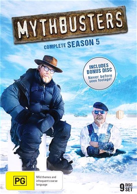 Mythbusters Season 5 Discovery Channel Dvd Sanity